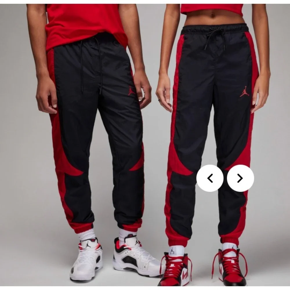 New JORDAN 2XL  SPORT JAM WARM UP PANT Men – Black/Gym Red/Gym Red DX9373-013